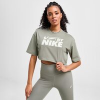 Koszulka damska NIKE T-SHIRT W NSW CROP TEE GLS GYM LIFE fz4635-053 kolor szary