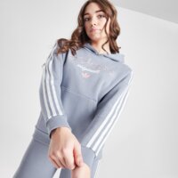 Bluza dziecięca ADIDAS BLUZA Z KAPTUREM (G)VRSITY AOP FILL HD VIO G jg6118 kolor fioletowy