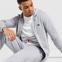 LACOSTE BLUZA ROZPINANA Z KAPTUREM sh5545_6sy kolor szary