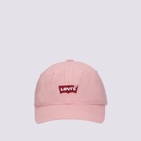 Damska  czapka z daszkiem LEVI'S CZAPKA MID BATWING BASEBALL CAP d5460-0004 kolor różowy