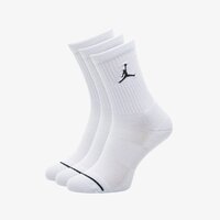 Damskie skarpetki JORDAN SKARPETY UNISEX JORDAN JUMPMAN CREW SOCKS (3 PACK) sx5545-100 kolor biały