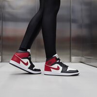 Damskie buty AIR JORDAN 1 MID  bq6472-160 kolor czerwony