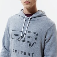 CONFRONT BLUZA Z KAPTUREM LOGO HOODY GREY  cf121blm24002 kolor szary