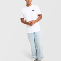 Koszulka męska MCKENZIE T-SHIRT ROCCO TEE WHT-WHT mcktm16986010 kolor biały