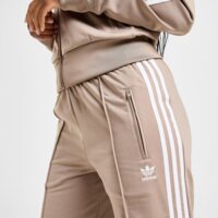 Spodnie damskie ADIDAS SPODNIE FIREBIRD PANT BRN/WHT jm4725 kolor brązowy