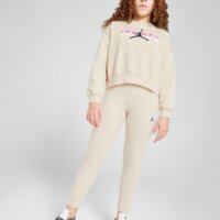 Bluza dziecięca JORDAN BLUZA (G)JDAN LGO CREW LT BRWN G 45d590-xae kolor beżowy