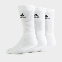 Damskie skarpetki ADIDAS 3 PACK CREW SOCKS  dz9356 kolor biały