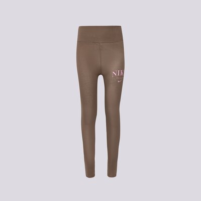 NIKE LEGGINGS (G)TREND FAV HW LEG BRN/PNK