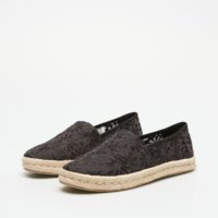 Damskie buty TOMS BLACK FLORAL LACE 10020684 kolor czarny