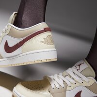 Damskie buty JORDAN WMNS AIR 1 LOW hv6530-100 kolor beżowy