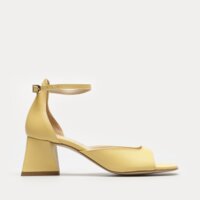 Klapki damskie SYMBIOSIS MADELEINE sywf123007 kolor żółty