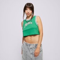 Koszulka damska PUMA T-SHIRT GRAPHIC CROPPED 62502486 kolor zielony