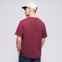 Koszulka męska TIMBERLAND T-SHIRT NEW SMALL LOGO PRINT SS TEE BURGUNDY tb0a6wwt6481 kolor fioletowy
