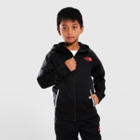 Bluza dziecięca THE NORTH FACE BLUZA ROZPINANA Z KAPTUREM MITT nf0a8feejk31 kolor czarny