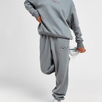 Spodnie damskie NIKE SPODNIE NSW PHNX FLC HR OS PANT PRNT fn7716-084 kolor szary