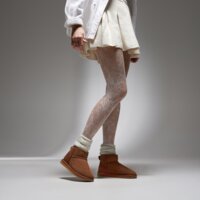 Damskie buty EMU AUSTRALIA STINGER MICRO w10937chestnut kolor brązowy