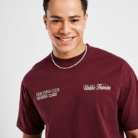 Koszulka męska UNLIKE HUMANS T-SHIRT FREMONT TEE PLM-WWN T-SHIRT ulhtm10218660 kolor bordowy