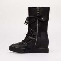 Damskie buty CALVIN KLEIN HIDDEN WEDGE CUPSOLE SNOW BOOT yw0yw00772bds kolor czarny