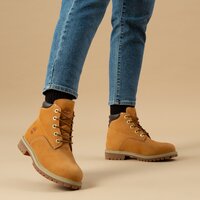 Dziecięce buty outdoor TIMBERLAND ALBURN 6 INCH WP BOOT tb1a2fx62311 kolor żółty