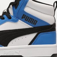 Buty dziecięce PUMA REBOUND V6 MID JR  39383106 kolor granatowy