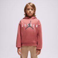 Bluza dziecięca JORDAN BLUZA Z KAPTUREM JUMPMAN PO GIRL 45b914p9i kolor różowy