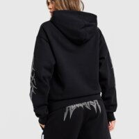 Damska bluza HOODRICH BLUZA ROZPINANA Z KAPTUREM QUARTZ DMNT FZ hw04250249 kolor czarny