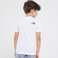 Koszulka dziecięca THE NORTH FACE T-SHIRT BOX NOTE SS TEE TNF WHITE nf0a84yxfn41 kolor biały