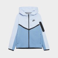 Bluza dziecięca NIKE BLUZA ROZPINANA Z KAPTUREM B NSW TECH FLEECE hv5867-407 kolor niebieski