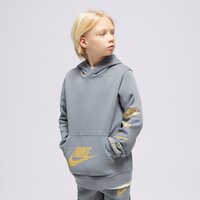 Bluza dziecięca NIKE BLUZA Z KAPTUREM B NSW SI FLC PO BB BOY fn7724-065 kolor szary