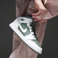 Buty dziecięce JORDAN AIR 1 MID BG  dq8423-107 kolor khaki