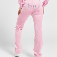 Spodnie damskie JUICY COUTURE SPODNIE DMNT LOGO VLR PANT PNK jcjdw187346 kolor różowy