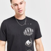 Koszulka męska T SHIRT M JORDAN BRAND LOGO STACK SS CRW fn6027-010 kolor czarny