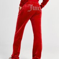 Spodnie damskie JUICY COUTURE SPODNIE DMNT LOGO VLR PANT C'RED jcjdw187700 kolor czerwony