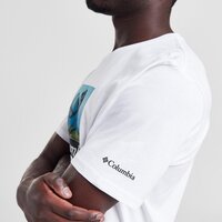 Koszulka męska COLUMBIA T-SHIRT SHALDON TEE WHT cmatm10128010 kolor biały