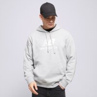 NEW BALANCE BLUZA Z KAPTUREM ESSENTIALS STACKED mt31537ag kolor szary