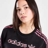 Bluza dziecięca ADIDAS BLUZA LEOPARD INFILL CREW BLK G is6576 kolor czarny