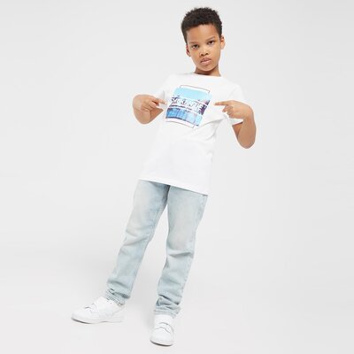 MCKENZIE T-SHIRT SUNSET PALM TEE WHT B