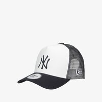 Męska czapka z daszkiem NEW ERA CZAPKA TEAM BLOCK TRUCKER NYY NEW YORK YANKEES 12380796 kolor biały