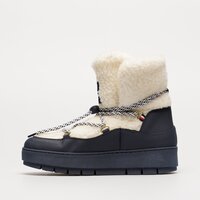 Damskie buty TOMMY HILFIGER TH FAUX FUR SNOW BOOTIE fw0fw06850dw6 kolor granatowy