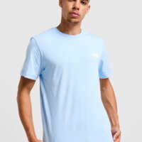 Koszulka męska THE NORTH FACE T-SHIRT M ENERGY GLOBE REGULAR SS nf0a8gxj84i1 kolor niebieski