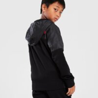Bluza dziecięca THE NORTH FACE BLUZA Z KAPTUREM $MITT FZ BLACK/RED nf0a8feejk31 kolor czarny