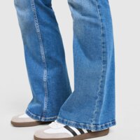 Spodnie damskie JUICY COUTURE SPODNIE LOW RISE WASHED DENIM DMNT jcjdw531128 kolor niebieski