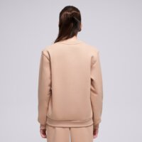 Bluza dziecięca NIKE BLUZA K NSW CLUB FLC CREW LS LBR GIRL fd3006-200 kolor brązowy