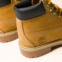 Dziecięce buty outdoor TIMBERLAND PREMIUM 6 INCH CLASSIC BOOT FTC tb1127097131 kolor żółty