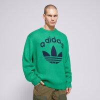 Męski sweter ADIDAS SWETER KNIT CREWNECK jn5966 kolor zielony