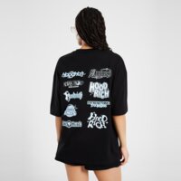 Koszulka damska HOODRICH T-SHIRT OVERSIZE TOTEM hw02250007 kolor czarny