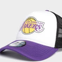 Męska czapka z daszkiem NEW ERA CZAPKA TC BLCK TRUCKER LACKERS LOS ANGELES LAKERS 60358072 kolor fioletowy