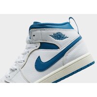 Buty dziecięce JORDAN 1 MID SE BP fn7493-141 kolor biały