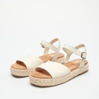 Klapki damskie TOMS NATURAL SLUBBY 10020768 kolor beżowy