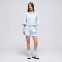 Spodenki damskie NIKE SZORTY W NSW OFFLN WVN PPLN STRP SHRT ii4230-435 kolor niebieski